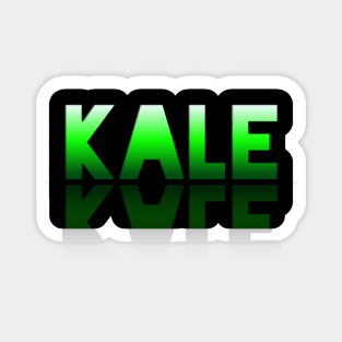 Kale - Healthy Lifestyle - Foodie Food Lover - Graphic Typography Sticker